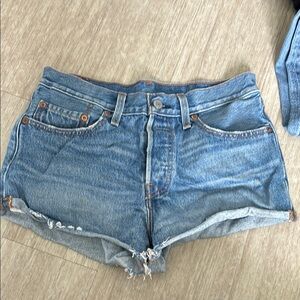 Classic Blue Denim Women's Shorts
